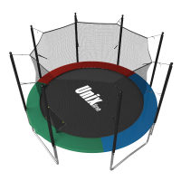 Батут Unix line Simple с внутренней сеткой 6 футов - 182 см (цветной) (TRSI6INC)