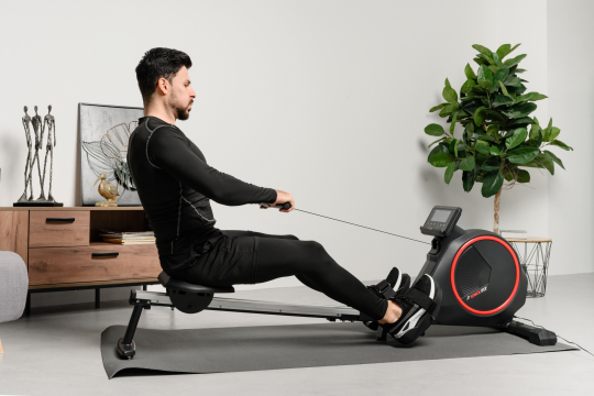 Гребной тренажер UNIX Fit Techno Rower 410E - 11