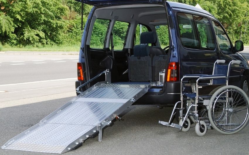 Рампа для инвалидной коляски